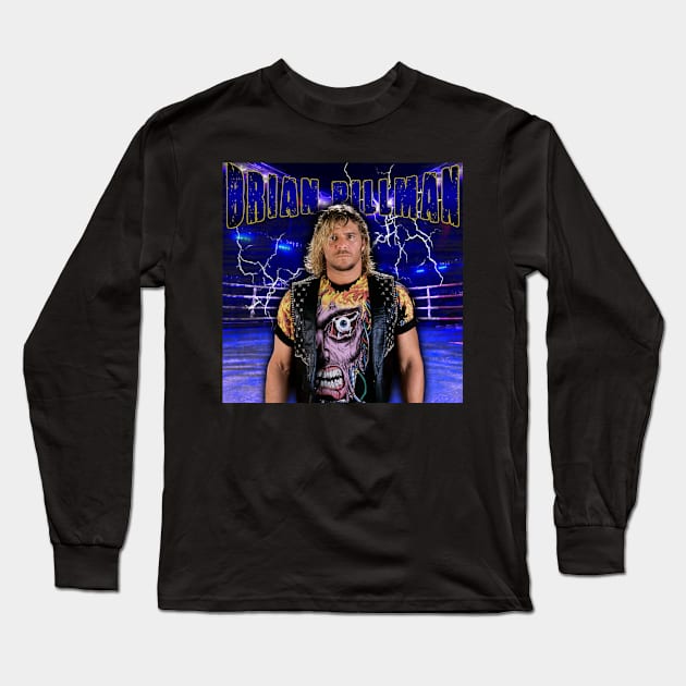 BRIAN PILLMAN Long Sleeve T-Shirt by Rofi Art